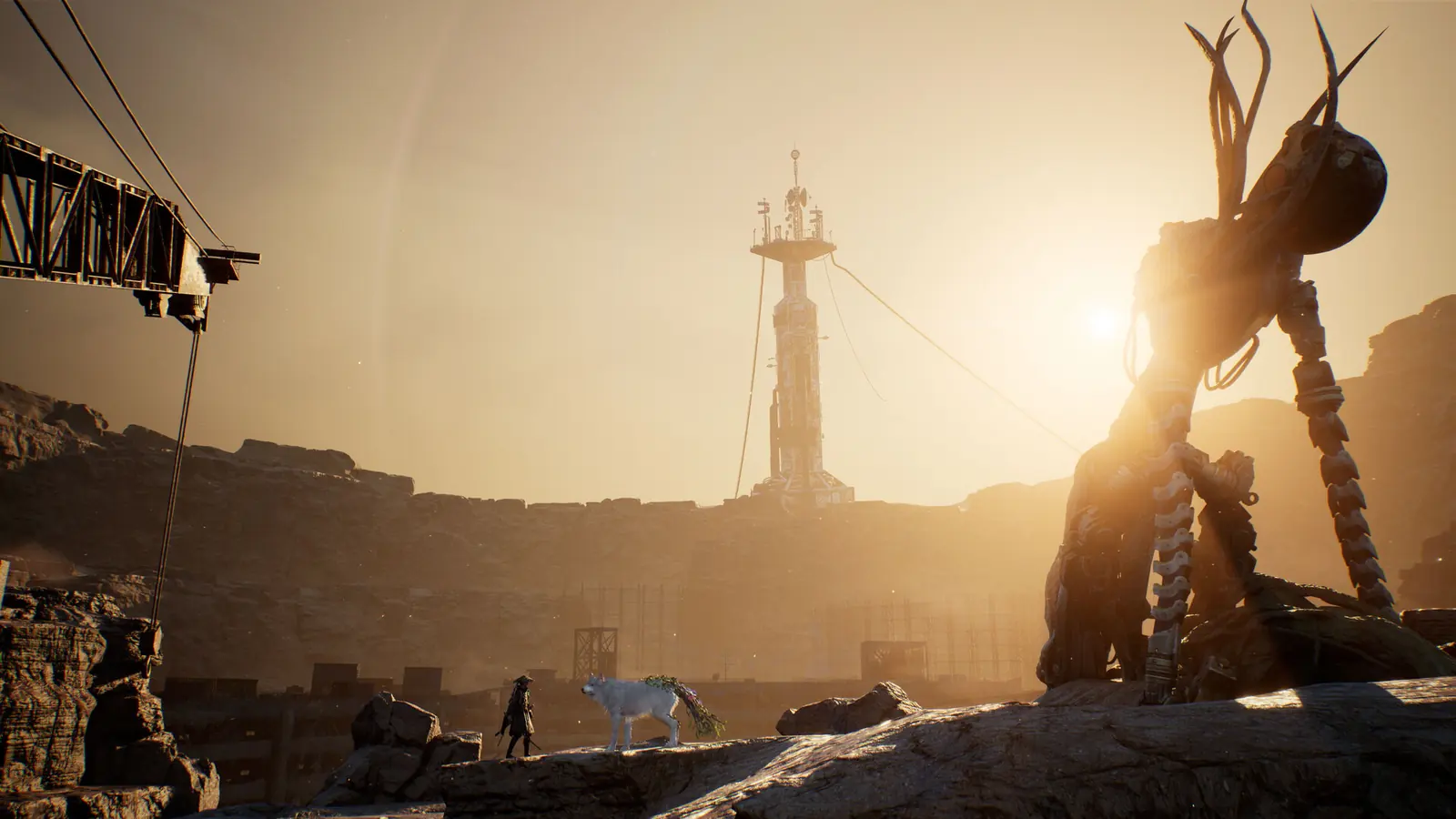 Official Beast of Reincarnation promotional screenshot showing a dramatic game environment.